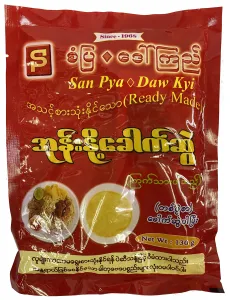 San Pya Daw Kyi Chicken Coconut noodle